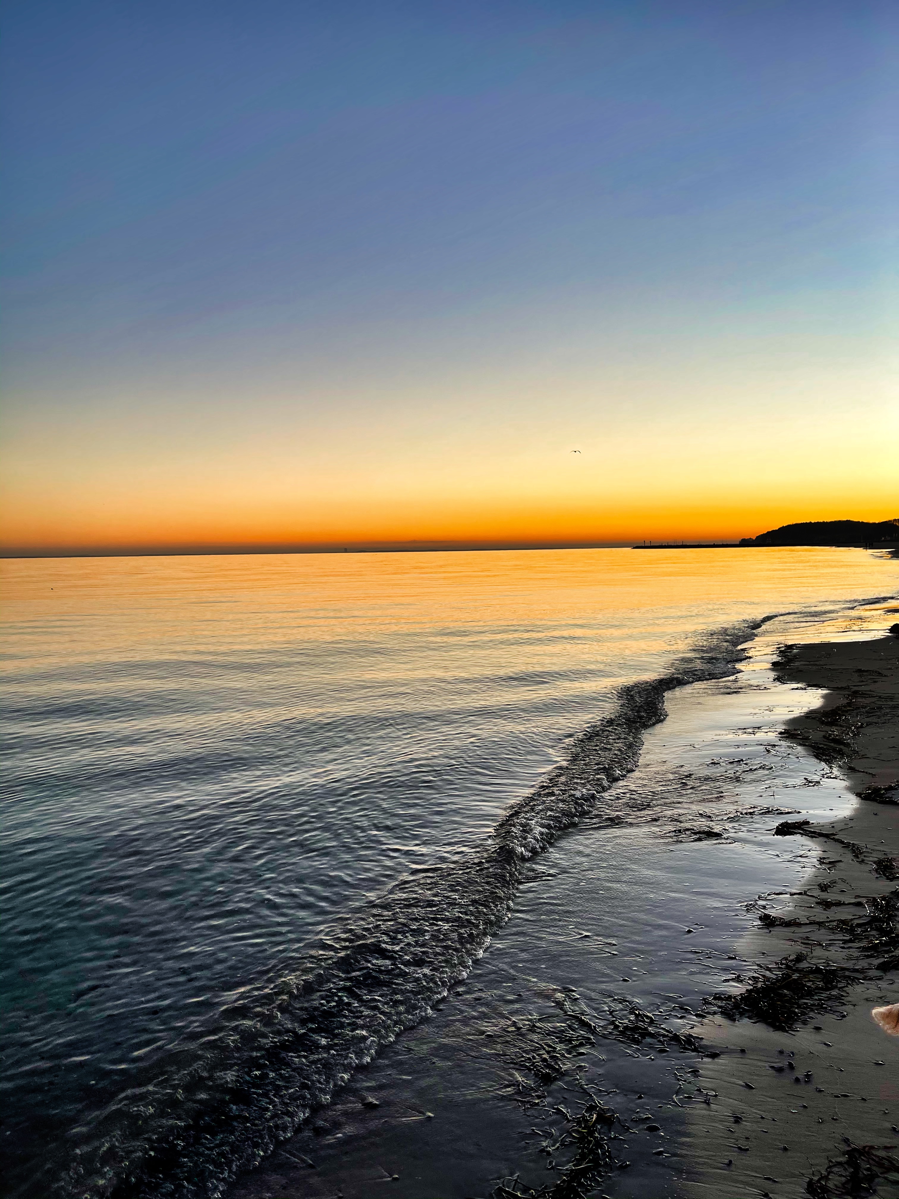 Sonnenuntergang an der Ostsee