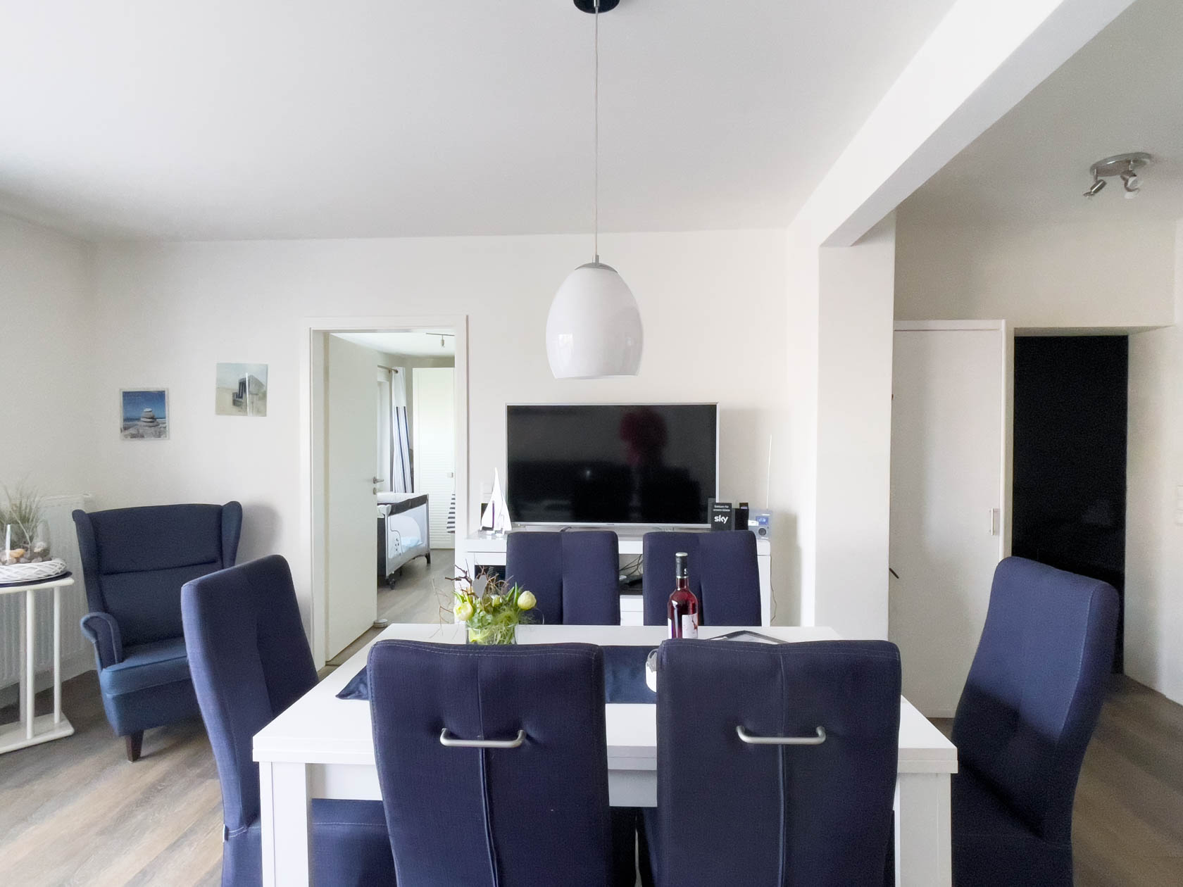 Esszimmer Strandkorb